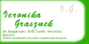 veronika grasznek business card